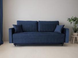 "Olivia" sofa lova - sofa su lova, miegamojo funkcija, sofa lova (tamsiai mėlyna: Kronos 09)