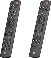 "One For All Contour 8" universalus televizoriaus nuotolinio valdymo pultas - 8 įrenginių valdymas - TV/Smart TV priedėlis DVD Blu-Ray Aux ir garso įrenginiai & "Contour TV" universalus televizoriaus nuotolinio valdymo pultas - televizoriaus valdymas