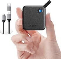 "ORICO B5PLUS" nešiojamasis 4 TB SSD diskas su "2-in-1" USB C kabeliu, išorinis kietasis diskas, iki 460MB/s, būsenos ekranas, patikima USB-C išmaniojo telefono, planšetinio kompiuterio, kompiuterio saugykla