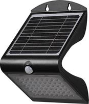 "OSRAM Endura Butterfly" saulės prožektorius, juodas, 4 W, 500 lm, judesio ir šviesos jutiklis, lauko apšvietimas, įkraunamas akumuliatoriumi, nekenksmingas aplinkai, ilgaamžis, lengvai montuojamas, IP65, 4000 K
