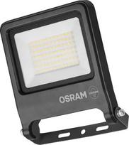 "Osram ENDURA FLOOD PC" 50 W LED prožektorius, 4000 K šaltos baltos spalvos, 5000 liumenų, IP65 prožektorius didelėms patalpoms, perdirbtas aliuminis, 100 lm/W efektyvumas