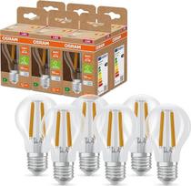 "Osram LED Superstar+ Classic A FIL 60" LED lemputė, E27, 3,6 W, 806 lm, 4000 K, šaltai balta šviesa, ilgaamžė, iki 60 % mažiau energijos, palyginti su standartinėmis LED lemputėmis, 6 vnt.