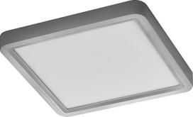 "Osram Orbis Quickfix" 320 x 320 mm LED lubų šviestuvas, 24 W, 3000 K šiltai balta, 2500 lm, Click-DIM, sidabrinis, plastikinis/metalinis