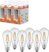 "OSRAM Star Edison" LED lemputė 5,9 W 840 4000 K Cool White E27 Clear 806 lm 360° spindulio kampas IP20