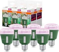 "Osram Star Grow T60" 10W E27 LED lempa augalams Reguliuojamas šviesos spektras sėjai, daržovėms, gėlėms, tinka uždaram šiltnamiui, hidroponikai, 6 vnt.