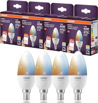 "Osram" išmanioji LED lemputė B40 Candle Shape E14, 4,9 W, "ZigBee 3.0", reguliuojamos baltos spalvos 2700-6500K, reguliuojamas apšvietimas, valdoma programėle, "Alexa