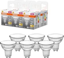 "Osram" LED Spot Star PAR16 2700K šiltai balta 3.1W GU10 120° 350lm skaidrios taškinės šviesos taškinė šviesa 15 000h