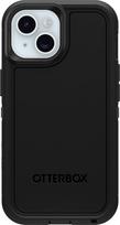 "OtterBox iPhone 15", "iPhone 14" ir "iPhone 13" "Defender Series XT" dėklas - juodas, be ekrano, tvirtas, užsegamas ant "MagSafe" su dirželiu
