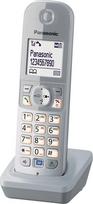 "Panasonic" KX-TGA681EXS KX-TG68xx serijos telefono aparatas su įkrovimo laikikliu "Pearl Silver