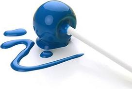 "Pati-Versand Cake Pop Glaze Blue" 260 g