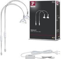 "Paulmann Galeria LED II 2x4W GU5.3 Chrome 230/12V 9VA Metalinis