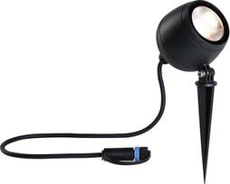 "Paulmann" 94774 "Plug & Shine Kikolo" LED sodo prožektorius IP65 7,2 W 460 lm reguliuojamas apšvietimas 261 mm Antracito Kst/Aliuminis 3000 K lauko apšvietimas