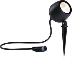 "Paulmann" 94775 "Plug & Shine Kikolo" LED sodo prožektorius IP65 7,2 W 460 lm reguliuojamas apšvietimas 261 mm Antracito Kst/Aliuminis 3000 K lauko apšvietimas