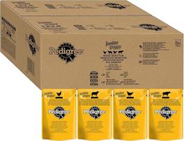 "Pedigree Junior Multipack Mixed Selection in Jelly" - šunų maistas porcijiniame maišelyje jauniems šunims - 4 rūšys - 84 x 100 g
