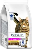 "Perfect Fit Adult 1+" sausas ėdalas suaugusioms katėms nuo 1 metų, gausus vištienos, palaiko gyvybingumą, - 1 x 7 kg maišelis