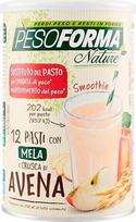 "Pesoforma Nature Smoothie" avižų sėlenų košelė svorio kontrolei "Apple", tik 202 kalorijos, 12 patiekalų 420g