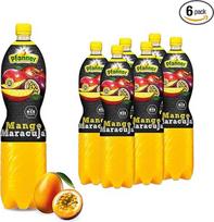 "Pfanner" mangų ir pasiflorų nektaras (6 x 1,5 l) - 10 % vaisių - egzotinis gėrimas laikymo pakuotėje - su B, C ir E vitaminais