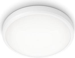 "Philips Doris" LED vonios kambario lubų šviestuvas 17W IP44 su šalta balta šviesa (4000K)