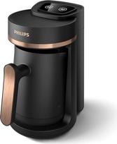 "Philips Series 5000" turkiškos kavos aparatas - lėto virimo funkcija, 4 puodelių talpa, apsauga nuo perkaitimo ir perpildymo, budėjimo režimo ekranas, patogūs jutikliniai mygtukai, automatinis išsijungimas (HDA150/60)