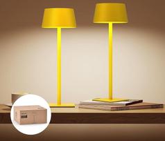 "Philips" 2 saulės stalinių šviestuvų rinkinys geltonos spalvos 929004754502