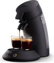 "Philips" buitinė technika "Senseo Original Plus CSA210/60" kavos aparatas su kapsule (pasirenkamas kavos stiprumas, "Coffee Boost" technologija, perdirbtas plastikas), juodas