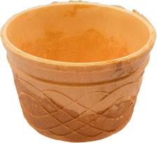 "PJaspert Eiswaffeln" vafliniai puodeliai L 175 ml 62 x skersmuo 83 mm (22 vnt.)
