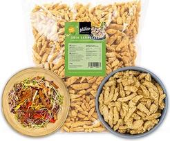 "Planeo Soy Schnetzel" - 1 kg augalinės mėsos pakaitalas, soja iš Austrijos, 100 % veganiškas ir turtingas baltymais, be GMO, apie 4 kg gatavų porcijų