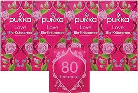"Pukka" ekologiška vaistažolių arbata "Meilė" | Ramunėlės, levandos ir rožės | Mylimoms akimirkoms | Pakuotė po 4 | 80 arbatos maišelių