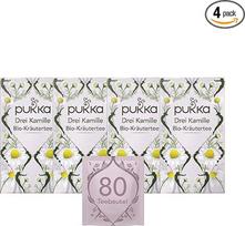 "Pukka" ekologiška vaistažolių arbata "Trys ramunėlės" | Afrikos, Egipto ir Europos ramunėlės | 4 x 20 arbatos maišelių