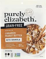"Purely Elizabeth" žemės riešutų sviesto kolagenas, Keto granola, riešutai ir sėklos, be grūdų, be glitimo, be GMO (8 oz maišelis)