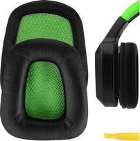 "Razer Chimaera Electra" ausinių pakaitinis ausų kilimėlis / ausų pagalvėlė / ausų kaušeliai / ausų dangtelis / ausų pagalvėlių remonto dalys (žalias tinklelis)