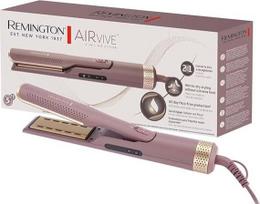 "Remington AIRvive" karšto oro stiliatorius [2-in-1: drėgnas ir sausas naudojimas] Joninė oro technologija, užtikrinanti sklandų modeliavimą (karščiu aktyvuoti mikroaktyvūs ingredientai, apsaugantys nuo garbanojimosi, LED ekranas) "Airstyler AS8930