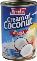 "Renuka" kokosų kremas kokteiliams Riebalų kiekis 15-17% 400ml