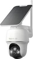 "Reolink Argus PT Ultra Outdoor 4K saulės stebėjimo kamera + saulės kolektorius, 2,4 ir 5 GHz "WiFi", automobilio sekimas, saulės "WiFi" lauko kamera su 8 MP UHD spalvotu naktiniu matymu, dirbtinio intelekto aptikimu, be mėnesinio mokesčio