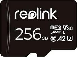 "Reolink" 256GB "Micro SD" kortelė, 10 klasės A2 U3 "MicroSDXC" didelės spartos atminties kortelė, suderinama su stebėjimo kamera