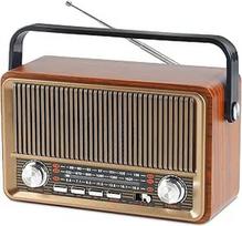 "Retro" radijo imtuvas su "Bluetooth", "Nostalgija" lagamino radijo imtuvas su AM/FM/SW3, USB/TF/AUX, įkraunamas, virtuvės radijo imtuvas, senovinis radijo imtuvas virtuvei, biurui, lauke