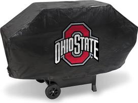 "Rico Industries" NCAA "Ohio State Buckeyes" prabangus vinilinis grilio dangtis - 68" pločio, sunkus, su velcro dirželiais