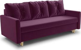 "Rico" sofa lova - sofa su ištraukiama lova, laikymo dėžė, lovos funkcija, skandinaviškas apmušalų komplektas, "Bonell" spyruoklių šerdis