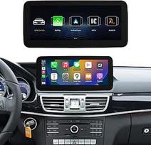 "Road Top" 10,25 colių automobilinis radijo imtuvas su jutikliniu ekranu, belaidis "CarPlay" ir "Android", skirtas "Mercedes Benz E Class W212" 2013-2015 m. su NTG4.5/4.7, automobilinis stereofoninis multimedijos radijo imtuvas