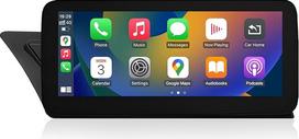 "Road Top" 12,3 colių automobilinio radijo imtuvo belaidis "CarPlay" jutiklinis ekranas, skirtas "Audi A4 A5" 2009-2015 m., su 2GMMI, automobilinio radijo stereosistemos multimedijos ekranas, palaiko belaidį "Android Car", navigaciją, "Mirrorlink