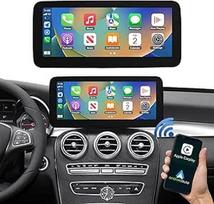 "Road Top" 12,3 colių automobilinis radijo imtuvas su belaidžiu "CarPlay" ir "Android" jutikliniu ekranu, skirtas "Mercedes Benz C GLC V klasės W205 W447" 2016-2018 m. su NTG5.0/5.1/5.2 sistema, palaiko "Mirrorlink" ..