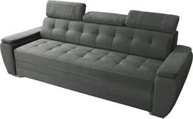 "Robin Diana" sofa su miego funkcija, be lovos dėžės, 3 reguliuojami galvos atlošai, svetainės sofa lova, laisvai pastatoma sofa, svetainės baldai