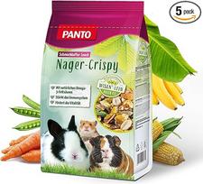 "Rodent Crispy Premium Plus Mix" "Crispy Fun" maistas graužikams Nykštukinių triušių maistas (5 x 600 g)