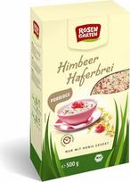 "Rosengarten" ekologiška avižinė košė "Raspberry" (6 x 500 g)