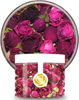 "Rosie Rose" Valgomieji rožiniai rožių žiedlapiai "Pure Pink", 20 g džiovintų gėlių vestuvių tortams, kepimui ir virimui, natūralūs rožių žiedlapiai tortų ir maisto dekoravimui