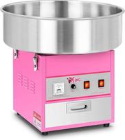 "Royal Catering" RCZK-1200-W cukraus vatos aparatas 52 cm skersmuo 1200 W 1 vienetas 60 s su priedais rožinis