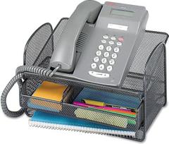 "Safco Onyx" tinklinis telefono stovas - juodas