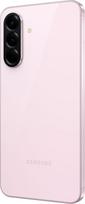 "Samsung Galaxy A56 5G", "Android" išmanusis telefonas, 128GB atminties, 8GB RAM, antracito spalvos, 6 kartus atnaujinta operacinė sistema, didelis ekranas, ilgai veikianti baterija, 8GB + 128GB (šviesiai rožinis)