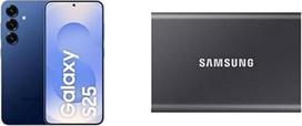 "Samsung Galaxy S24 AI" išmanusis telefonas 12GB RAM 128GB atminties Nešiojamasis SSD T7 1TB