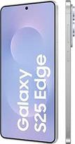 "Samsung Galaxy S25 Edge AI" išmanusis telefonas su "Galaxy AI", be sutarties, mobilusis telefonas su "Android", 12GB RAM, 256GB atminties, 200 MP fotoaparatas, Titanium Icyblue